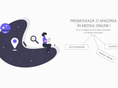 REALIZARE SITE DE PREZENTARE / MAGAZIN ON-LINE / BLOG, ETC.