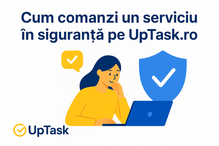 Cum comanzi un serviciu in siguranta pe UpTask.ro