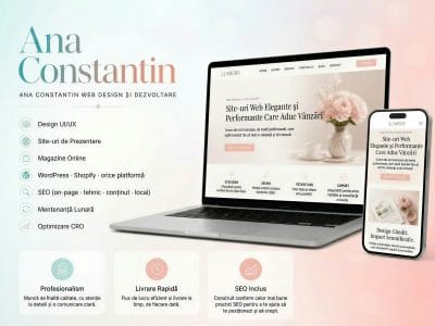 Design & Dezvoltare Web / Creare site web