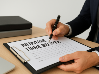 Servicii complete de înființare SRL / PFA – rapid și fără bătăi de cap