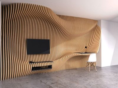 Proiectare 3D Perete Parametric design la comanda - fisiere pentru productie