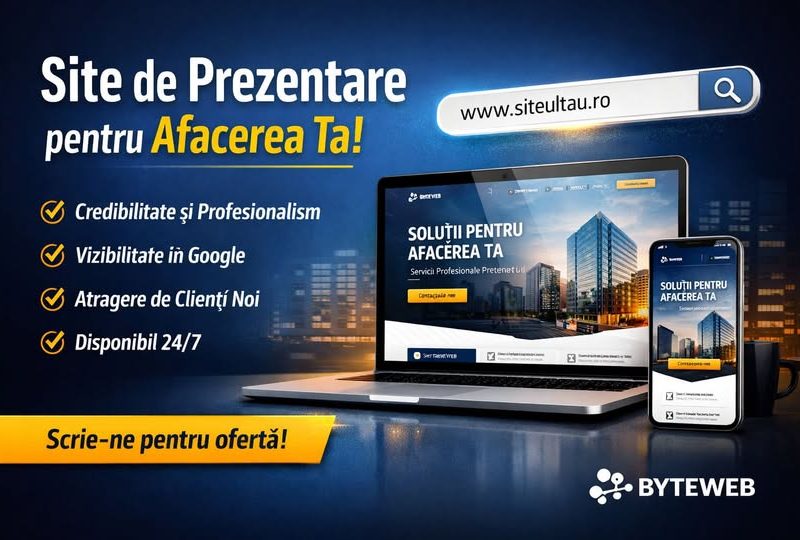 Site de Prezentare